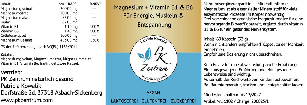 Magnesium Komplex 60 Kapseln