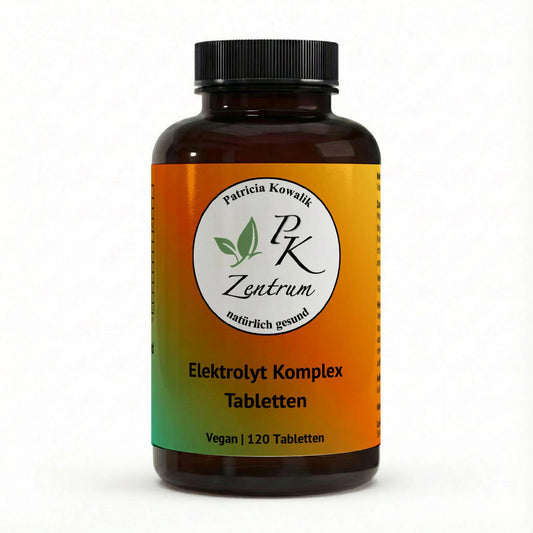 PK Zentrum Elektrolyt Komplex Tabletten Dose – Vegan, 120 Tabletten, natürliche Nahrungsergänzung von PK Zentrum natürlich gesund.
