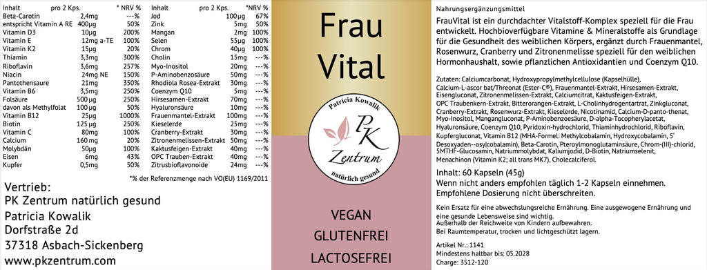FrauVital 60 Kapseln