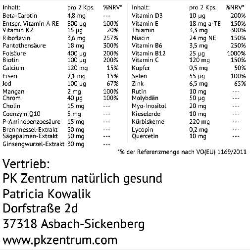 MannVital 60 Kapseln