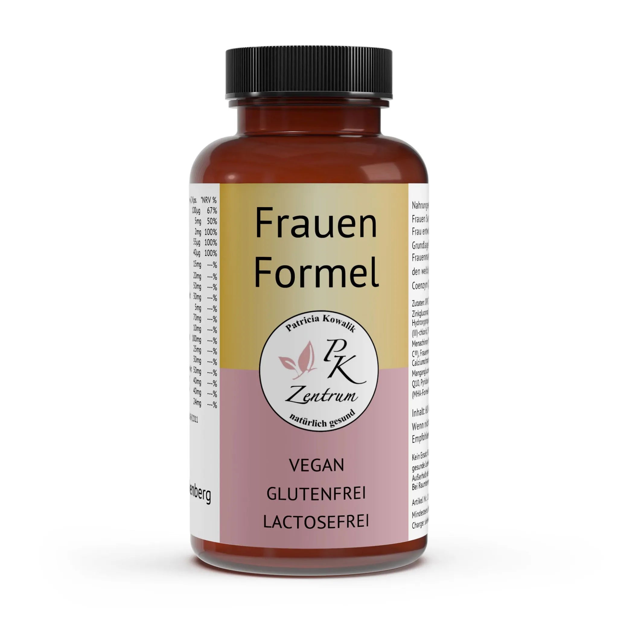 PK Zentrum Frauen Formel - Vitalstoff Komplex für Frauen - Hormonbalance - 60 Kapseln
